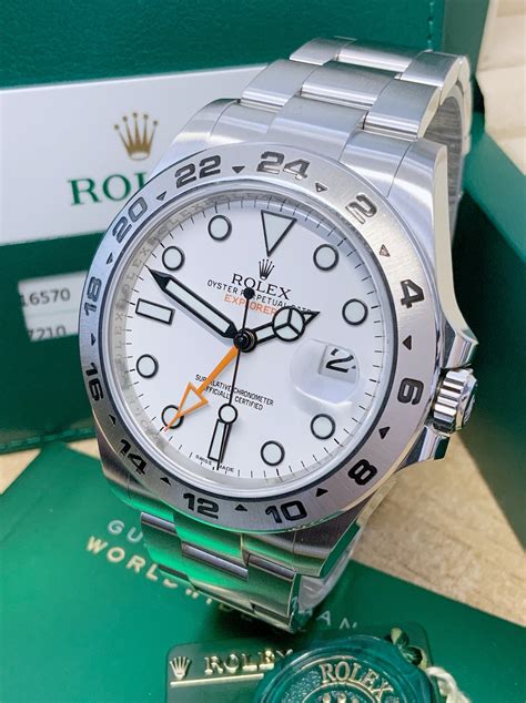 rolex explorer 2 polar for sale|rolex explorer 2 42mm dba.